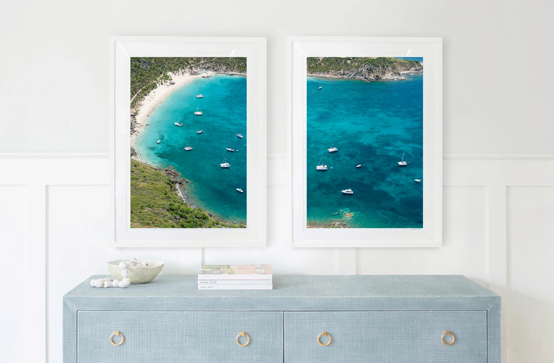 Colombier Beach Diptych, St. Barths - Image 3