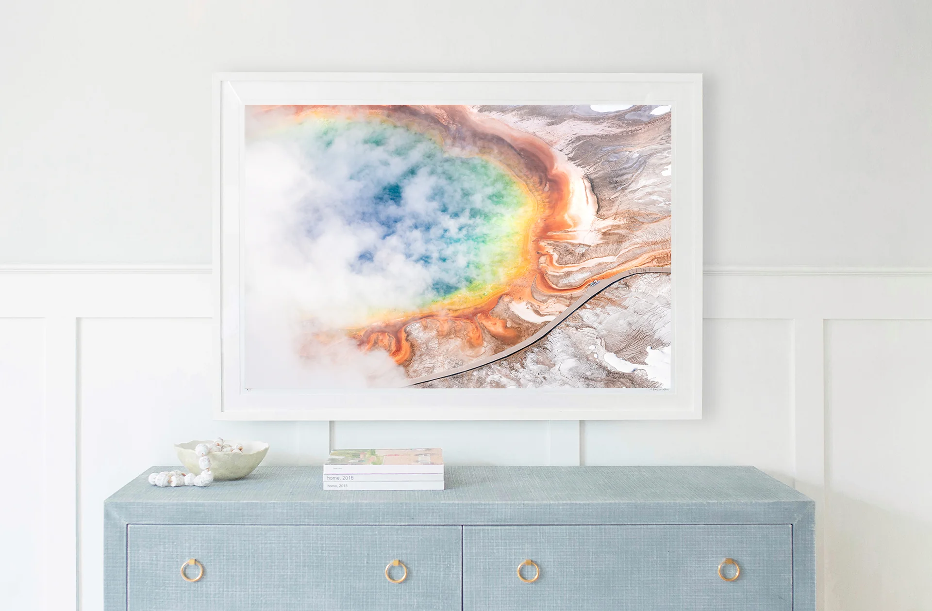 Grand Prismatic Spring Winter Pathway, Yellowstone National Park - Image 3