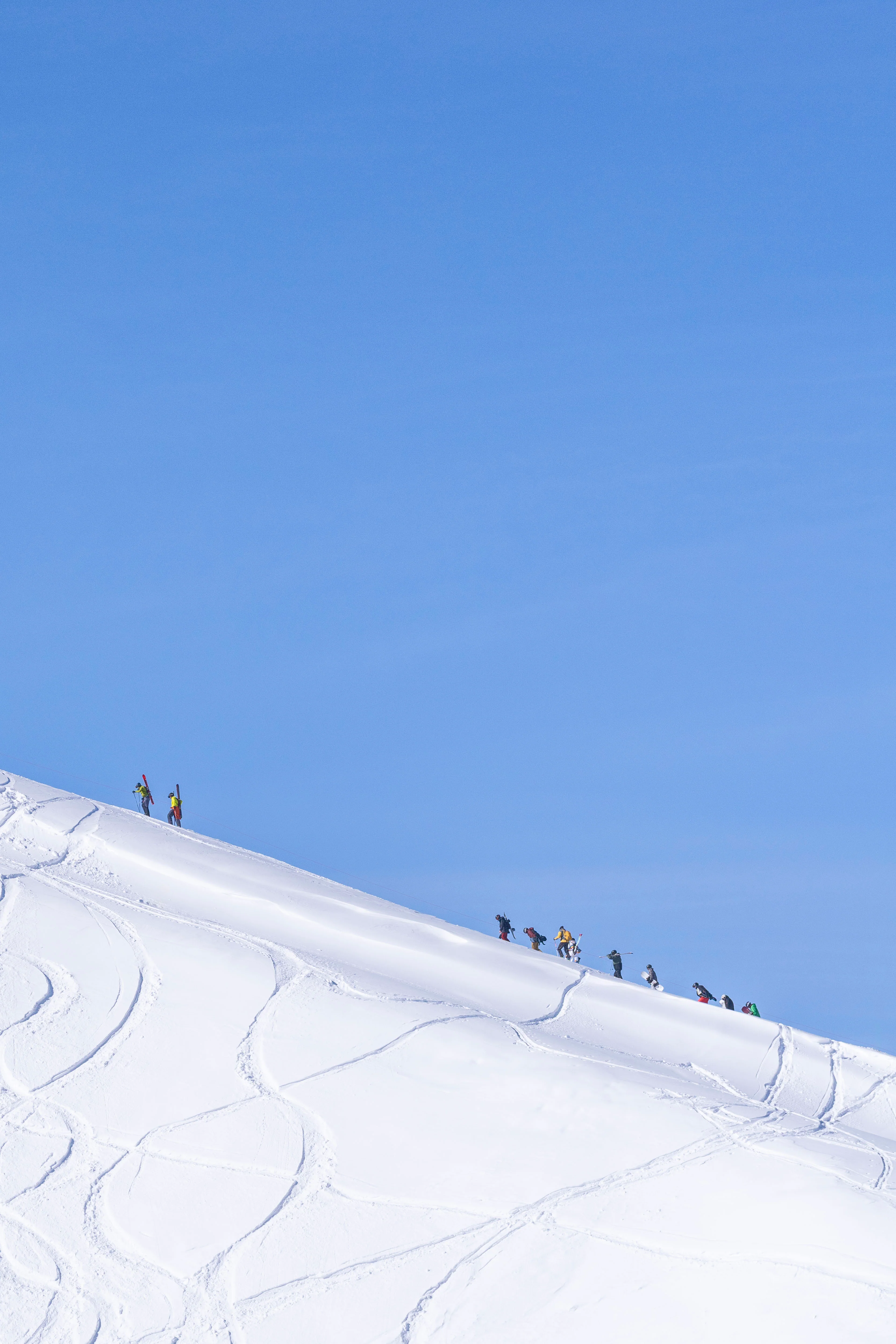 Hiking the Bowl Diptych, Aspen Highlands Bowl - Image 2