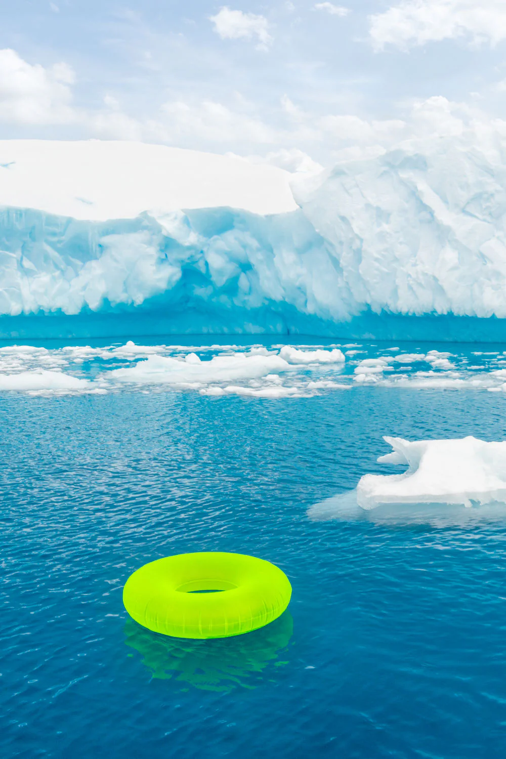 Iceberg Inner Tube Triptych, Antarctica - Image 2