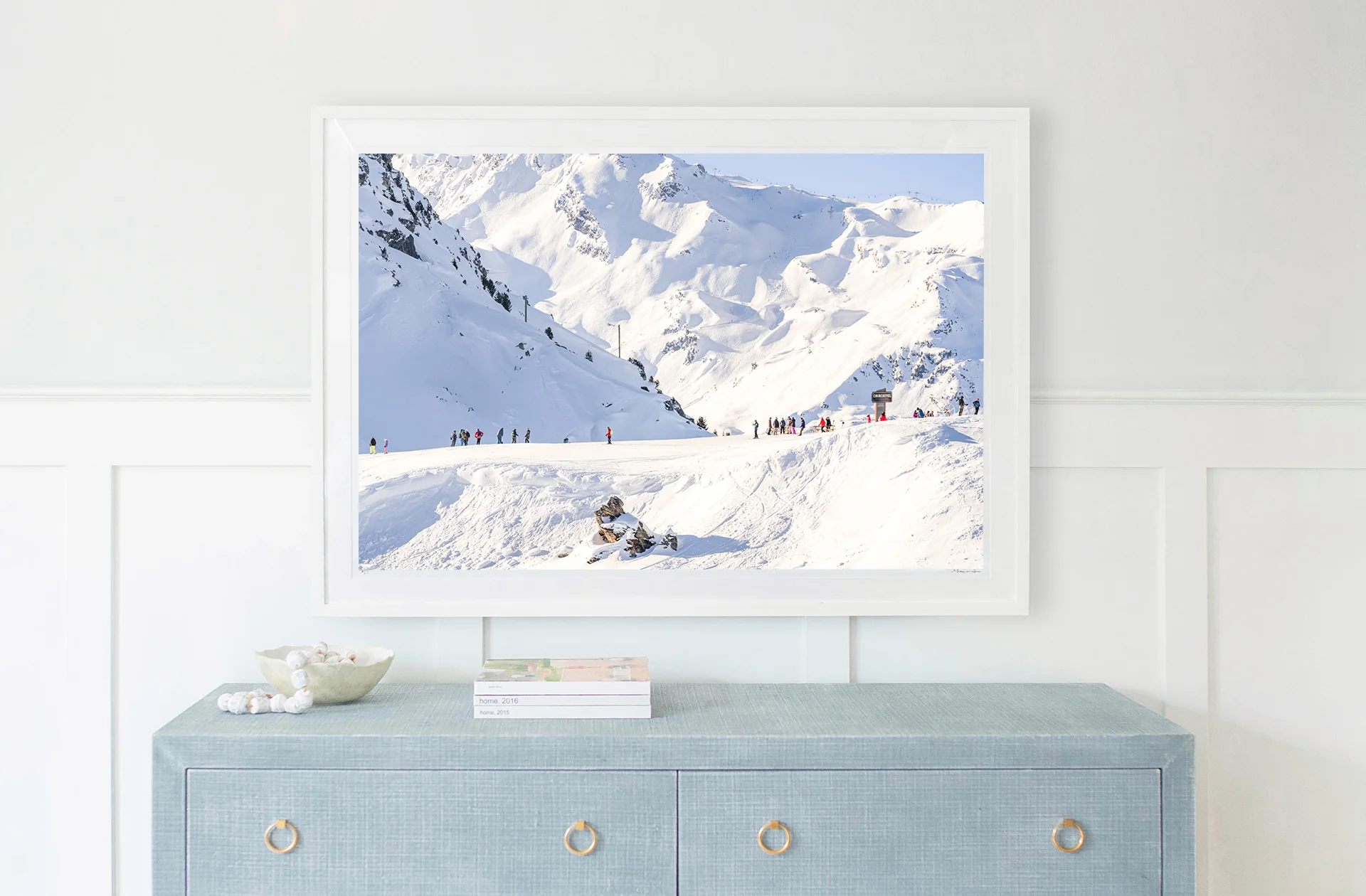 L’Eclipse Skiers, Courchevel, French Alps - Image 2