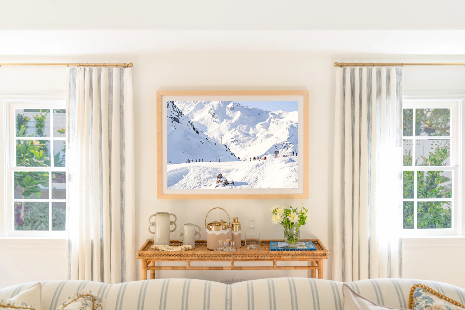 L’Eclipse Skiers, Courchevel, French Alps - Image 3