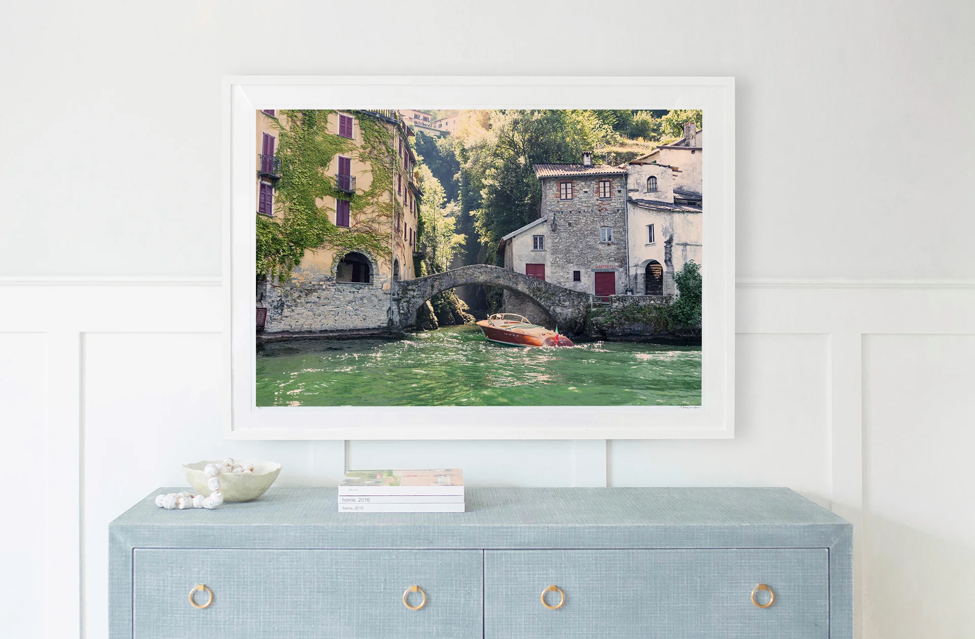 Nesso Bridge Wooden Boat, Lake Como - Image 2