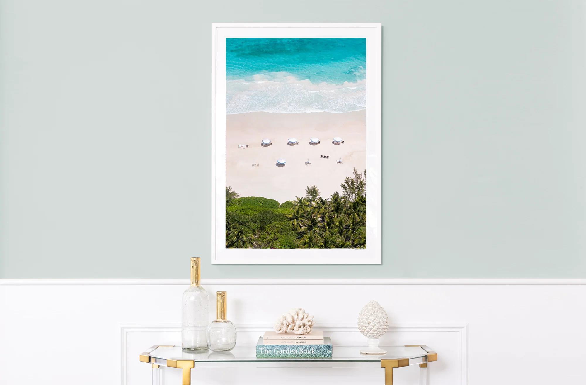 Pink Sand Beach Umbrellas Vertical, Briland Club, Harbour Island, Bahamas - Image 2