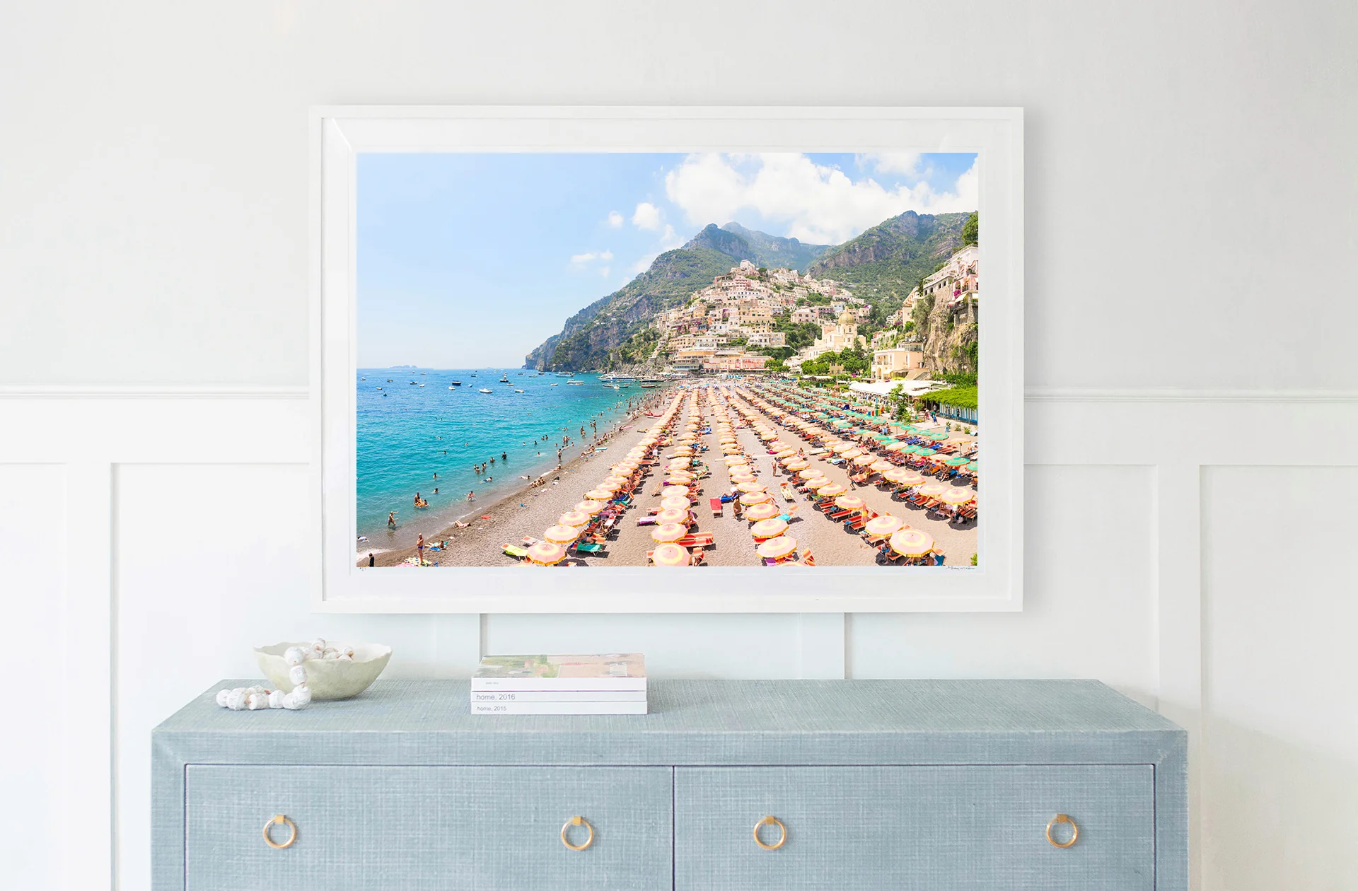Positano Beach Umbrellas Vista - Image 3