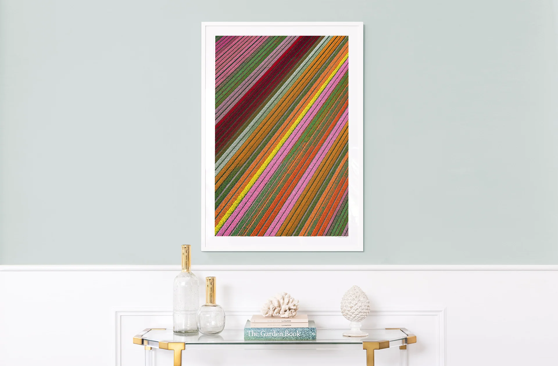 Rainbow Tulip Fields Vertical, Netherlands - Image 2