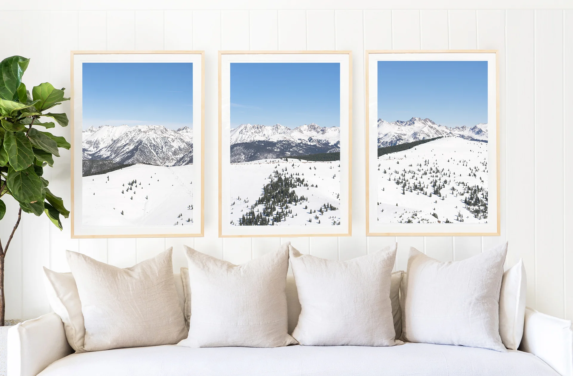 The Legendary Back Bowls Triptych, Vail - Image 4