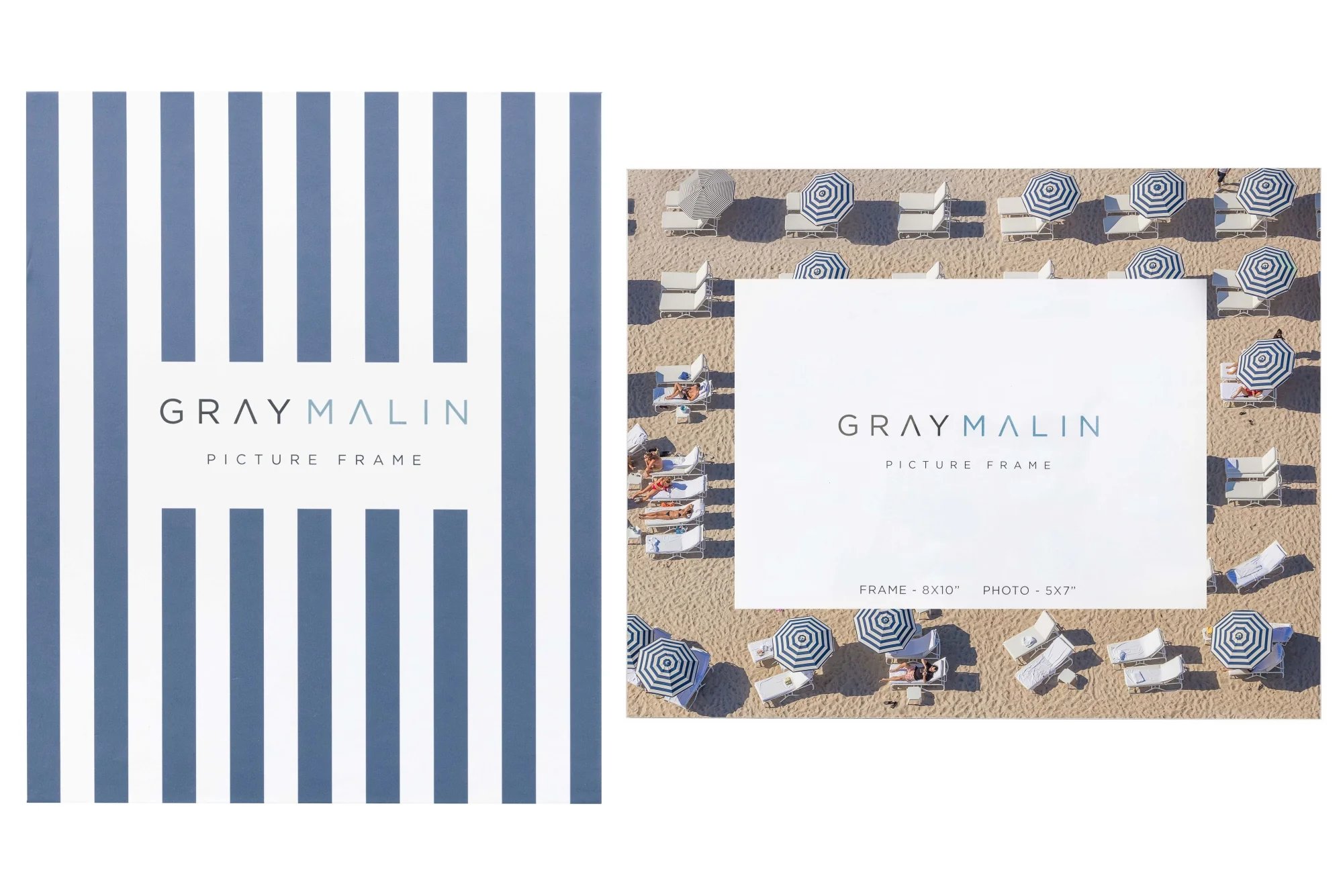 The Navy Stripe Umbrellas Picture Frame - Image 5