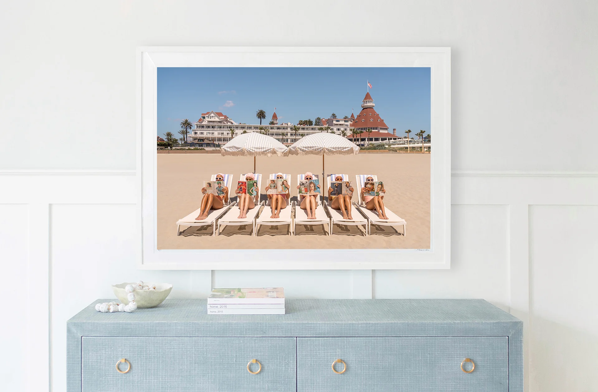 The Sunbathers, Hotel del Coronado - Image 2