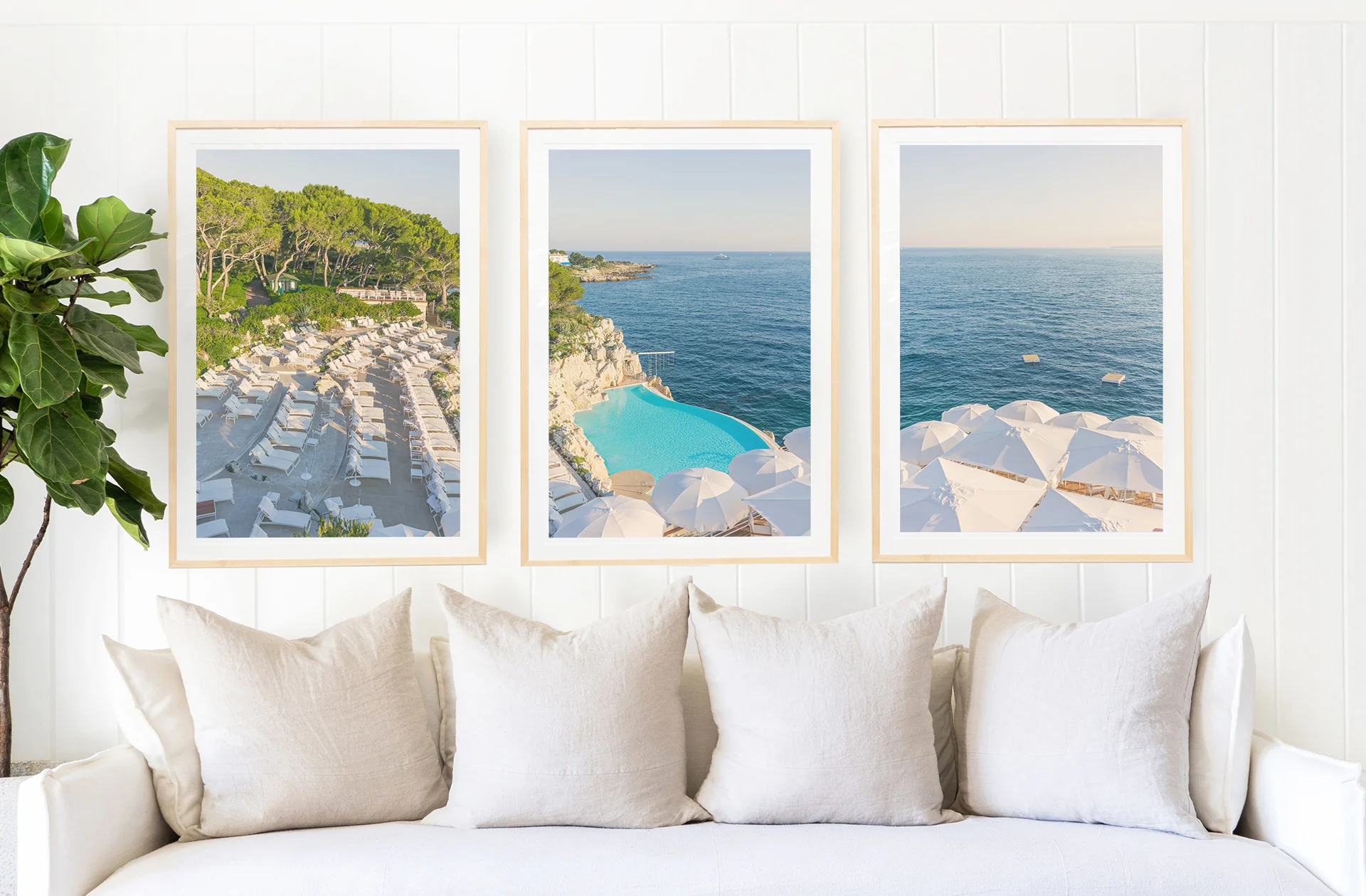 The Swimming Pool, Cap d'Antibes Triptych - Image 4