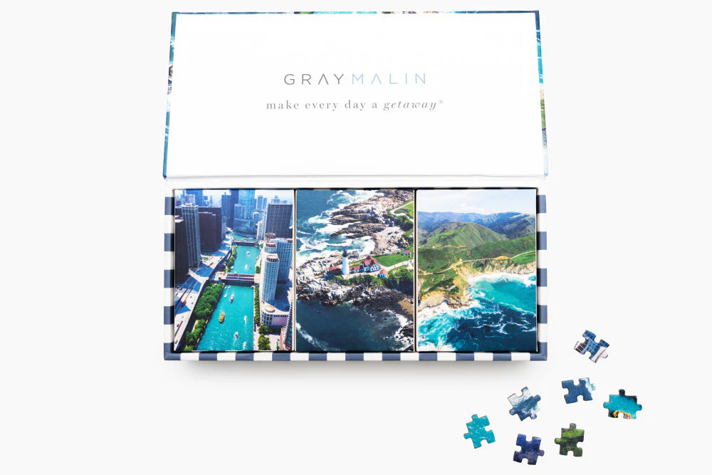 The USA Aerials 3-In-1 Puzzle Set - Image 2