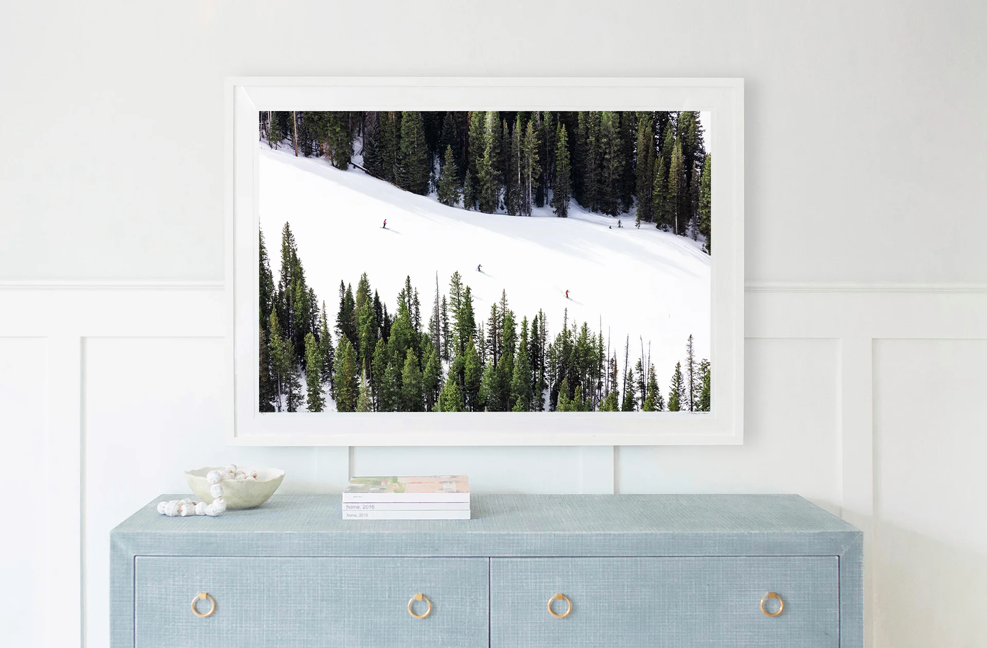 Three Skiers, Aspen - Image 4