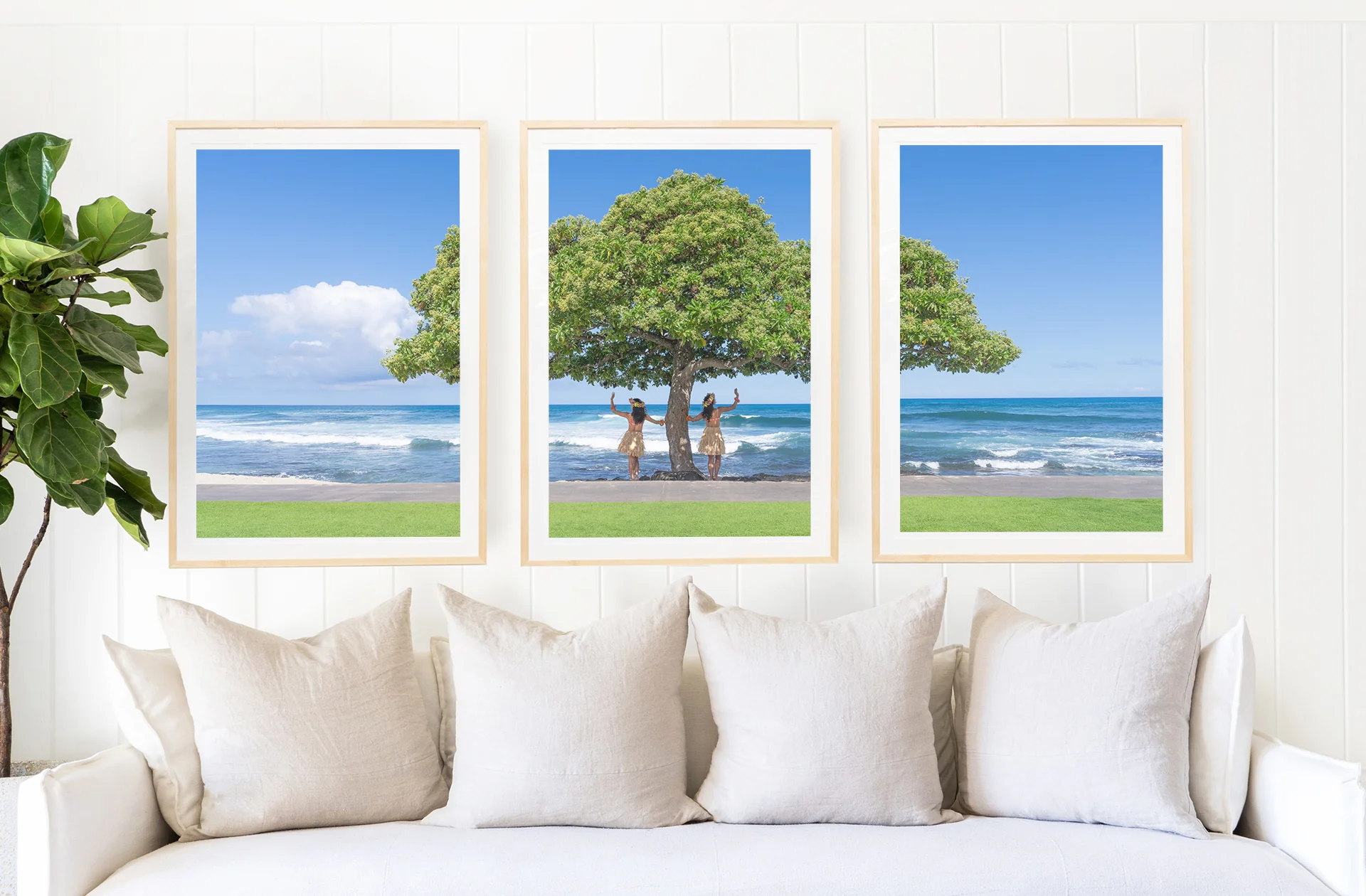 Under the Beach Tree Triptych, Four Seasons Hualalai, Hawai’i - Image 4
