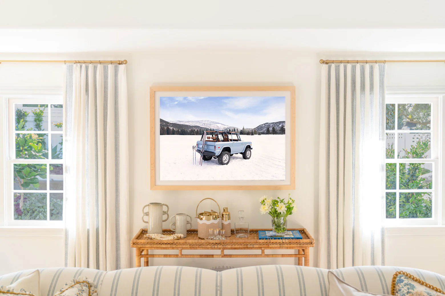 Vintage Ski Bronco, Aspen - Image 3