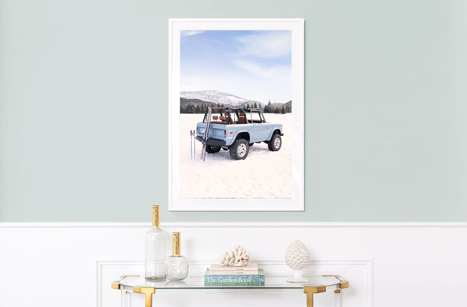 Vintage Ski Bronco Vertical, Aspen - Image 2