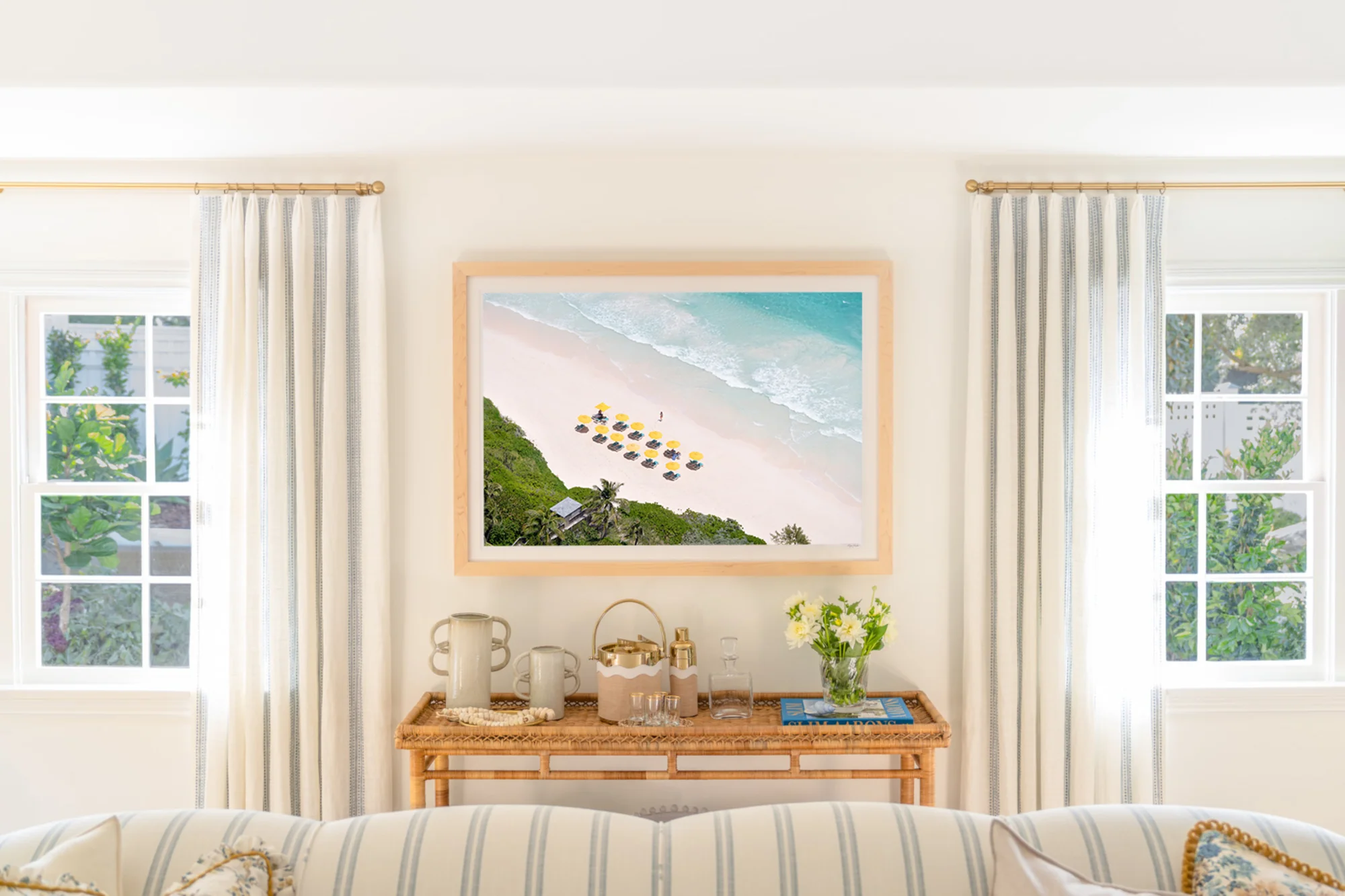Yellow Umbrellas, Valentines Resort, Harbour Island, Bahamas - Image 3